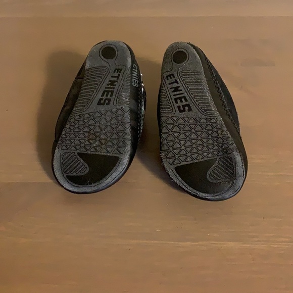 Etnies “Metal Mulisha” Black Shoes - Baby Size 2 - Picture 6 of 6